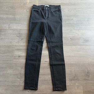 Madewell Roadtripper High Rise skinny jeans - black - size 28
